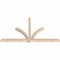 Ekena Millwork Redmond Smooth Timber Gable Bracket, Douglas Fir, 96"W x 56"H x 3 1/2"D x 3 1/2"F, 14/12 Pitch GBW096X56X0404RED00SDF - alternate 3